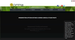 Desktop Screenshot of erboristeriamontricos.com